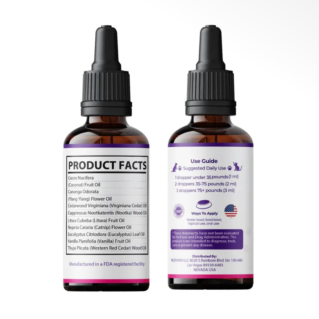 Edna Pet Dewormer Extract Drops for Dogs & Cats, 2 fl oz