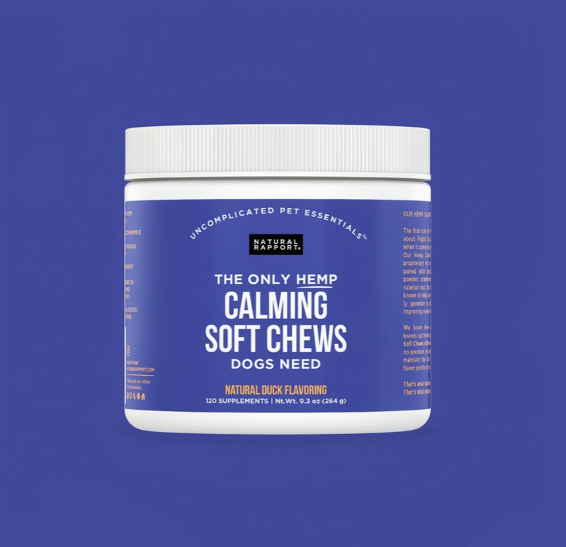 Hemp Calming Chews for Dogs – Relaxation & Stress Support