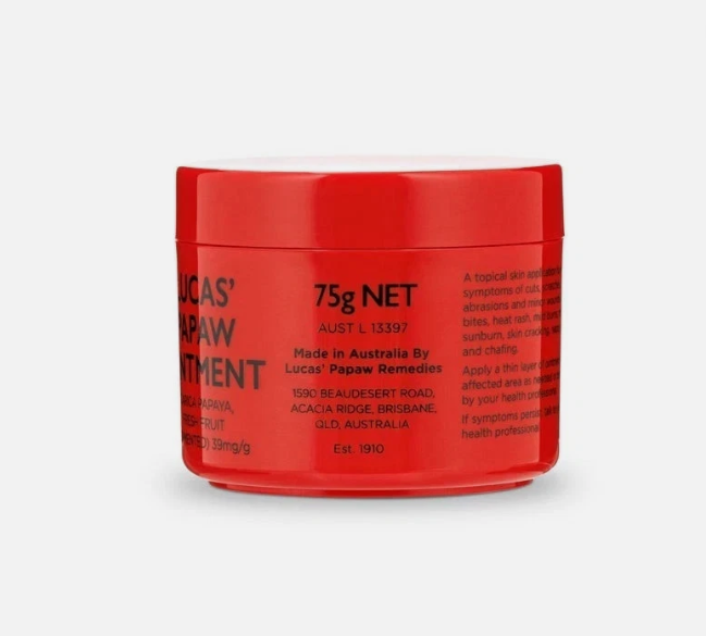 Lucas Papaw Ointment 75g – Original Australian Papaya Balm